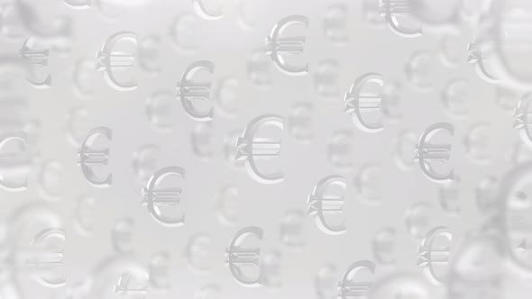 White Financial Background - Euro