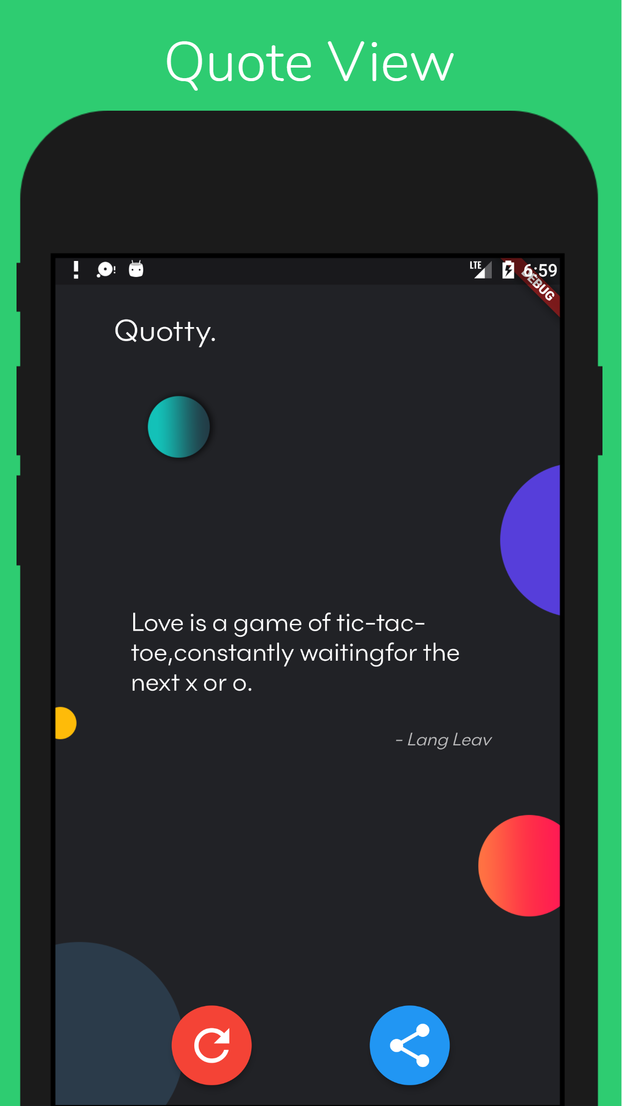 Quotty - Flutter Full Quote App Free Download | Download Quotty