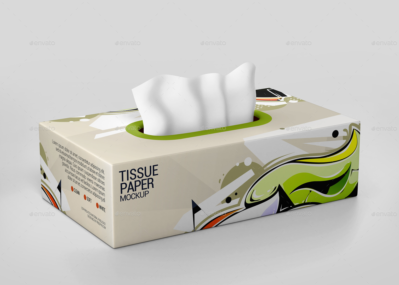 Download Tissue Box Mockup By Pixelica21 Graphicriver