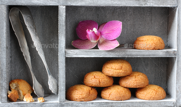 Dutch almond cookies called \