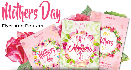 Mothers Day Flyer And Posters
