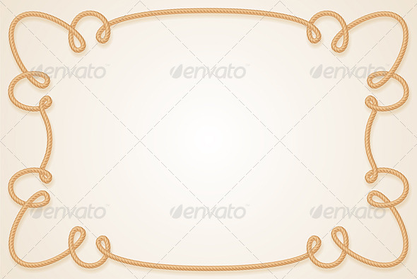 Rope Frame - Backgrounds Decorative