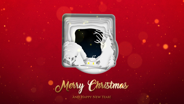 ChristmasNew Year Paper - VideoHive 25157476