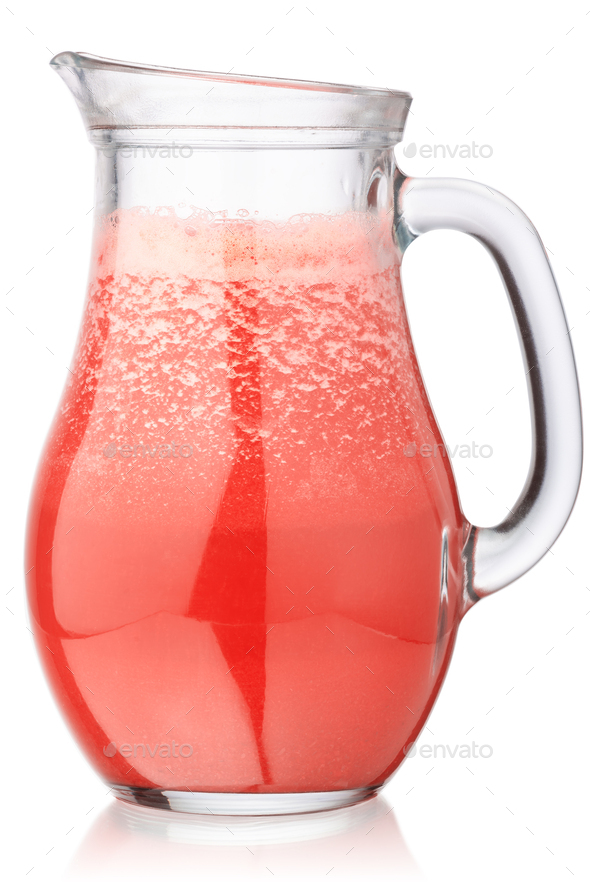 Grapefruit juice jug, paths Stock Photo by maxsol7