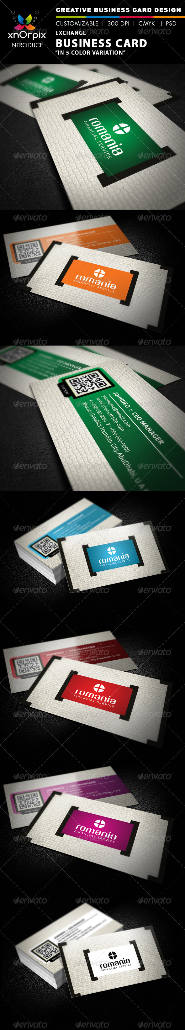 Exchange Business Card