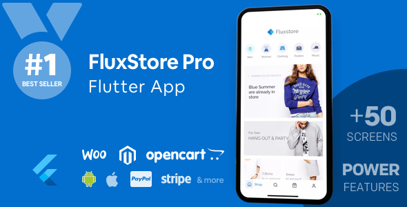 Fluxstore Pro - Flutter E-commerce Full App