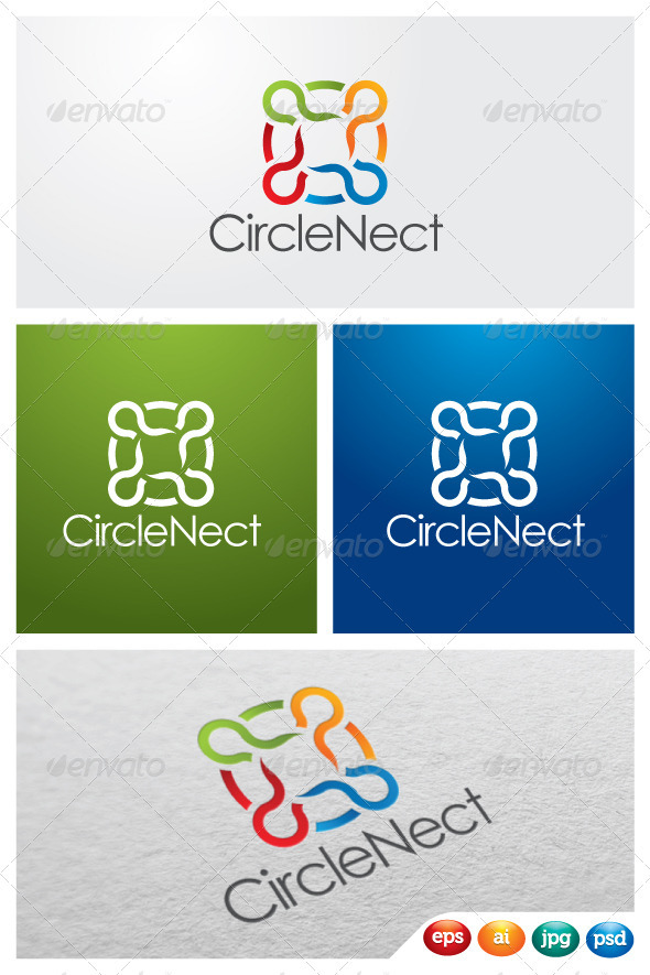 CircleNect - Symbols Logo Templates