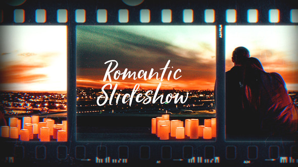 Romantic Slideshow / Film Frames Slide