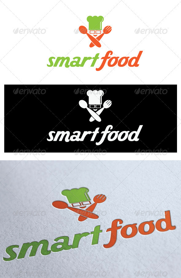Logo Smart Food - Food Logo Templates