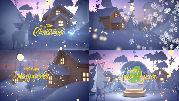 Merry Christmas Wish - VideoHive 25168040