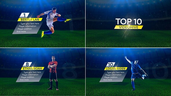 Top 10 players - VideoHive 25181802
