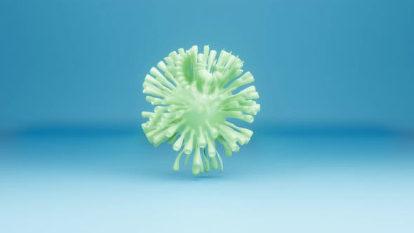 A bouncing Coronavirus Animation