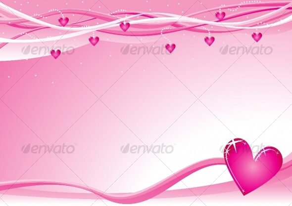 Valentine background by oxygen64 | GraphicRiver