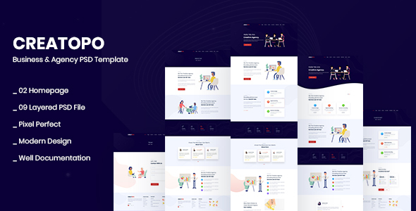 Creatopo- Agency and - ThemeForest 25086747