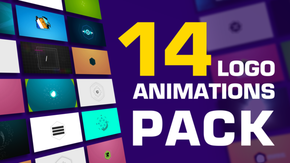 14 Logo Animations - VideoHive 25146472