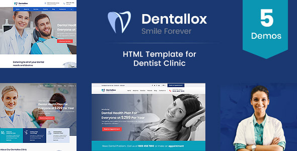 Fabulous Dentallox - Dental & Medical HTML Template