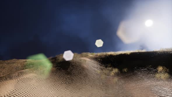 Erg Chebbi Dunes in the Sahara Desert alt