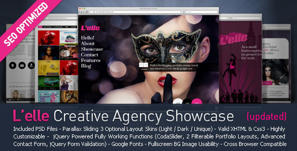 Lelle Creative Agency - ThemeForest 2278454