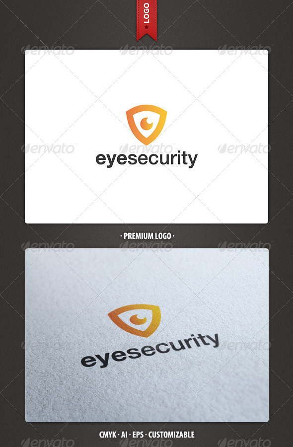 Eye Security Logo Template - Symbols Logo Templates