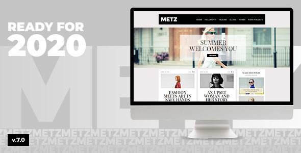 Metz - A Fashioned Editorial Magazine Theme