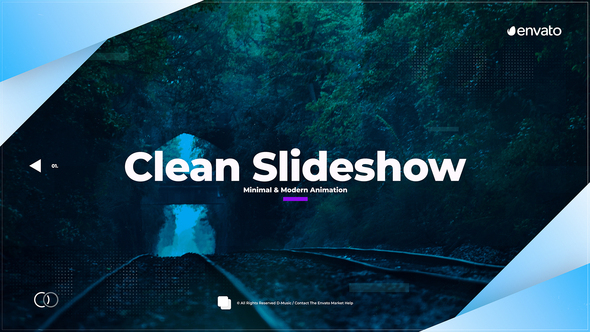 Clean Modern Slideshow - VideoHive 25199830