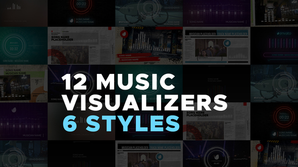 Music Visualizers Pack - VideoHive 24566711