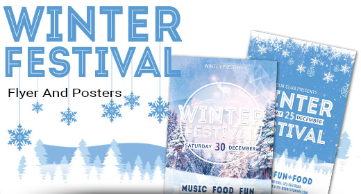 Winter Festival Holiday Poster