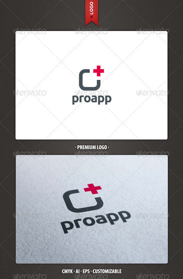 Pro App - Abstract Logo Template - Abstract Logo Templates