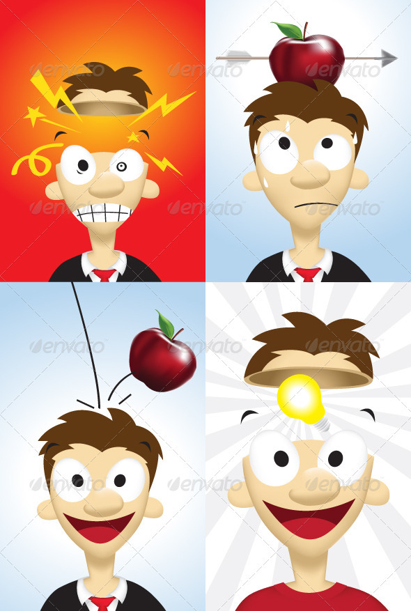 Businessman Character - Characters Vectors