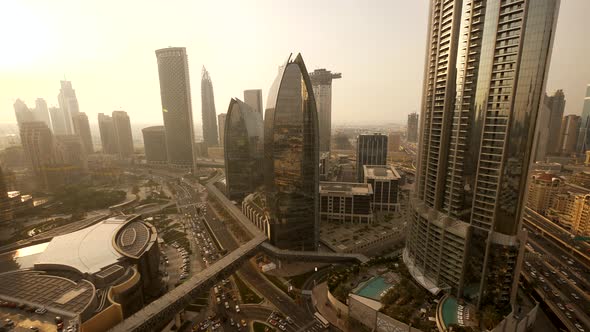 Global Corporate Economy Growth in Urban Developing Company Headquarter Office Cityscape Area  alt