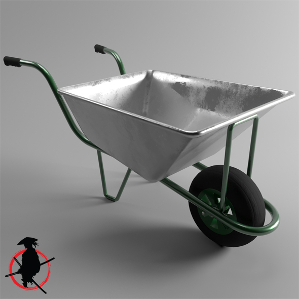 Wheelbarrow - 3Docean 25210673