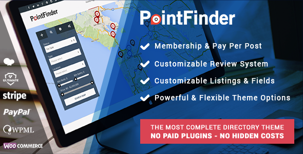 PointFinder DirectoryListing - ThemeForest 10298703
