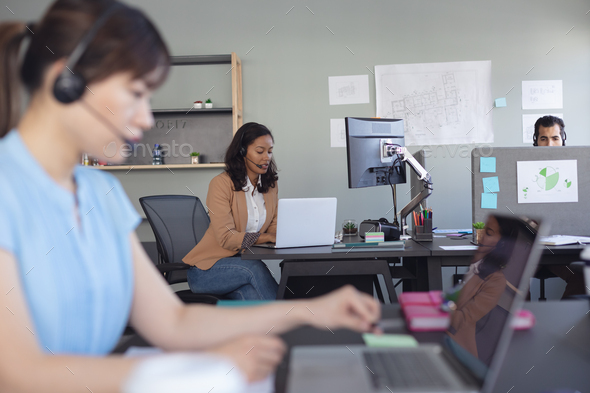 Business professionals at work - Stock Photo - Images