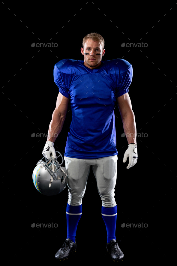 American football player - Stock Photo - Images