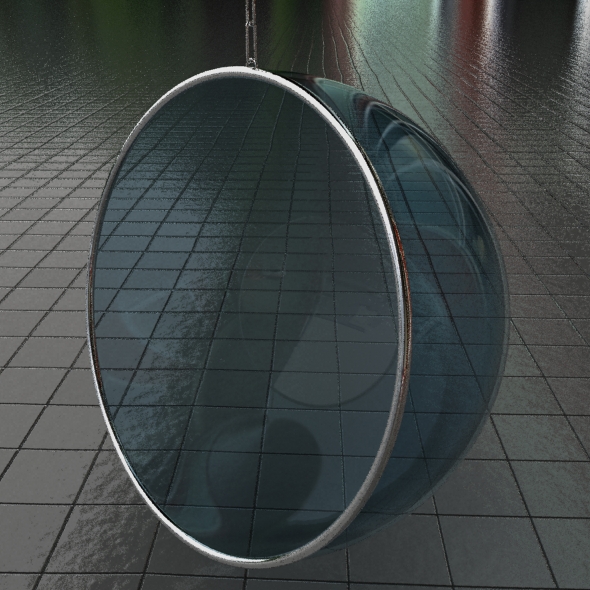 Glass Floating Chair - 3Docean 87863