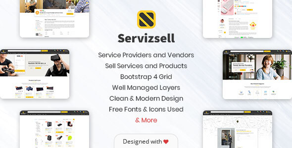 Servizsell - Service - ThemeForest 24739524