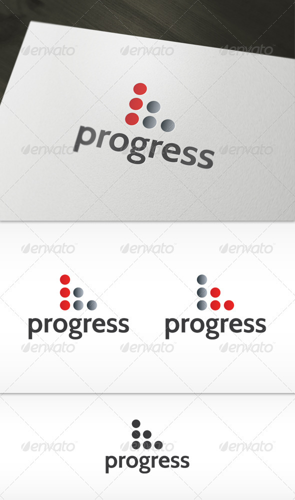 Progress Logo - Symbols Logo Templates