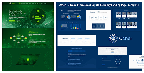 Ocher - Cryptocurrency Joomla Template
