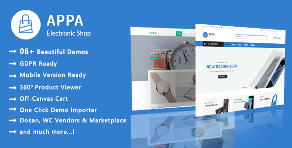 Appa ElectronicsWatches - ThemeForest 20139767