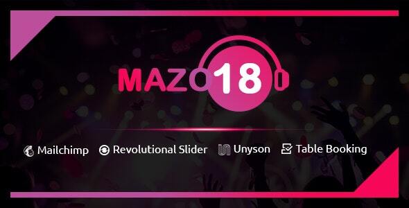 Mazo18 Night Club - ThemeForest 20947709