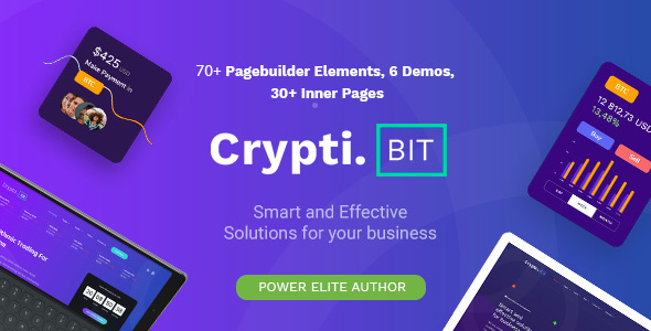 CryptiBIT - Technology - ThemeForest 24195278