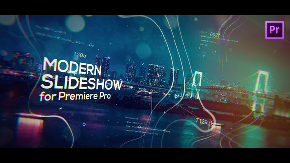 Cinematic Modern Slideshow for Premiere Pro
