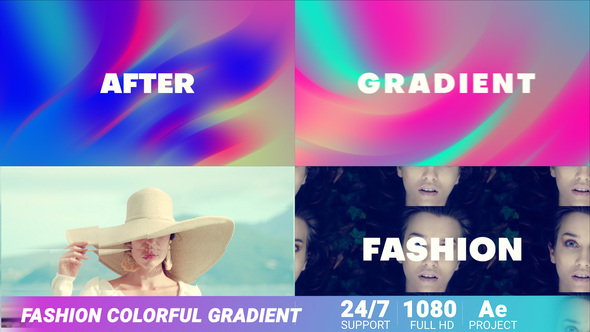 Fashion Gradien Colorful - VideoHive 25014097