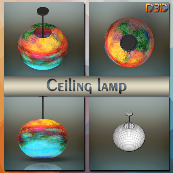 Ceiling lamp - 3Docean 25226048