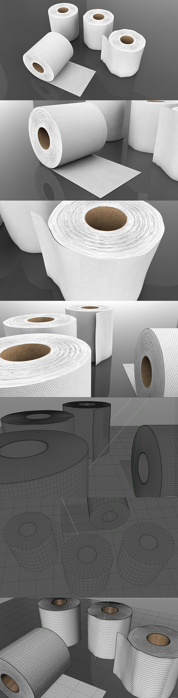 3D Tissue Paper - 3Docean 25227281