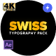 Swiss Typography Pack - VideoHive Item for Sale