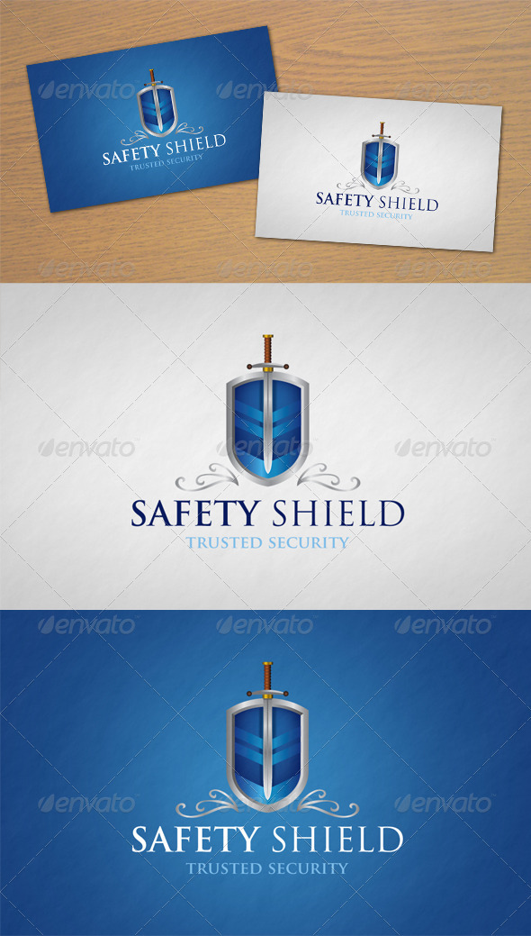 Safety Shield Logo - Objects Logo Templates