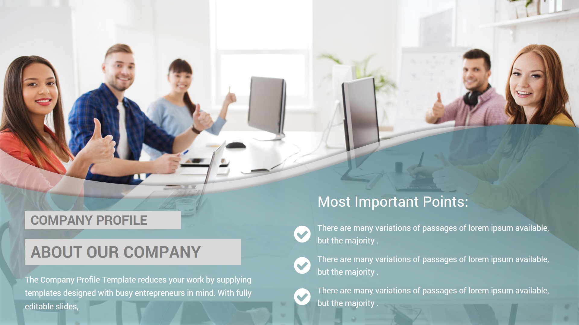 Stunning Company Profile Powerpoint Presentation Template By Ciloart My Xxx Hot Girl