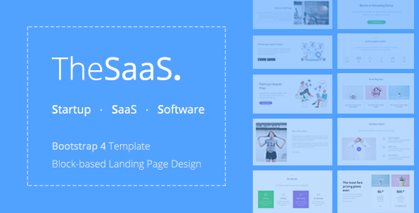 Thesaas Responsive Bootstrap Saas Startup Webapp Template By Thethemeio