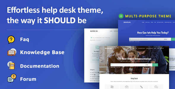 Manual Multi Purpose Online Documentation Knowledge Base